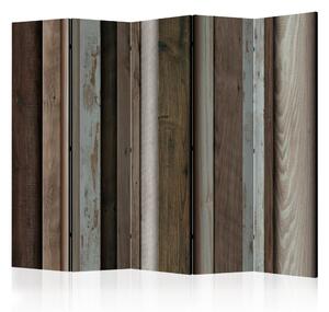 Paraván - Wooden Fan II [Room Dividers]