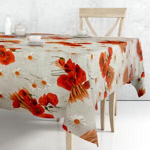Ubrus PVC DC-6845B - Polní kvítí (různé velikosti)