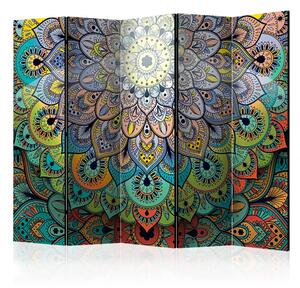 Paraván - Colourful Stained Glass II [Room Dividers]