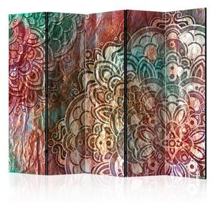 Paraván - Mandala: Copper Garden II [Room Dividers]