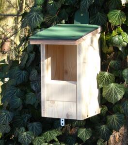 Zelená domácnost Ptačí budka dřevěná 3 v 1 SRDCE