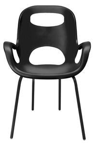 Designová plastová židle Umbra Oh | černá