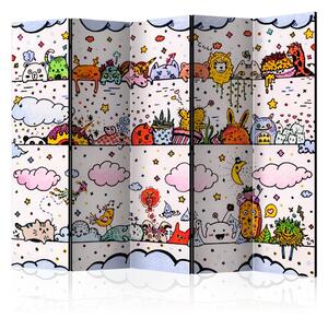 Paraván - Funny Animals II [Room Dividers]