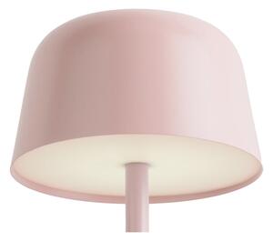 Světle růžová LED stolní lampa (výška 28 cm) Brio – Leitmotiv