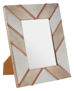 Bílo-béžový dřevěný rámeček 22x28 cm Bowerbird – Premier Housewares