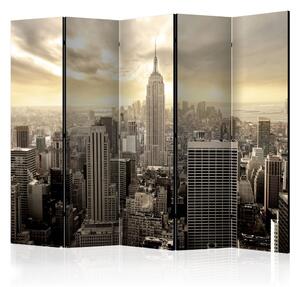 Paraván - Light of New York II [Room Dividers]