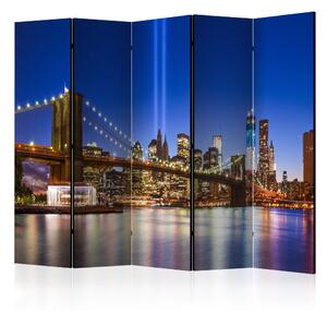 Paraván - Blue New York II [Room Dividers]