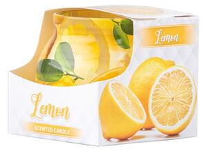 Sklo Dekor 80 x 72 mm Lemon vonná svíčka