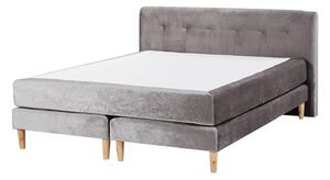 Manželská postel 160 cm MARIASSE (šedá) (s roštem). 1026677