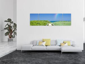 Obraz - Krajina a duha (170x50 cm)
