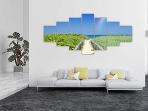 Obraz - Krajina a duha (210x100 cm)