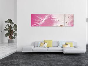 Obraz - Makro květu (170x50 cm)