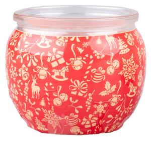 Emocio Sklo Dekor 70x62 mm Holly Jolly - Enchanted Sparkle, vonná svíčka