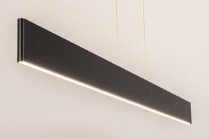 Závěsné stmívatelné LED svítidlo Linear 150 Black (LMD)
