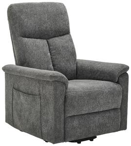 RELAXAČNÍ KŘESLO, textil, šedá Cantus - Relaxační křesla