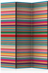 Paraván - Subdued stripes [Room Dividers]