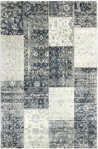 Breno Kusový koberec VELVET 3106/920, 155x230 cm, Vícebarevné/Šedá