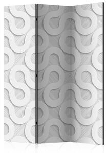Paraván - Grey Spirals [Room Dividers]