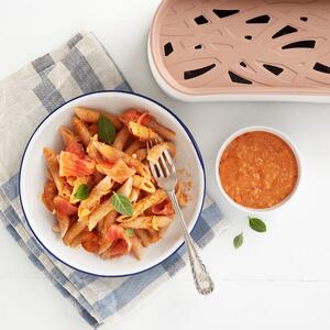 Nádoba na přípravu těstovin v mikrovlnce Lékué Quick Pasta Recipes Cooker