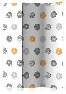 Paraván - Round Stamps [Room Dividers]