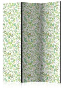 Paraván - Plants Stained Glass [Room Dividers]