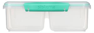 Sistema Dělený svačinový box To Go Quad Split 1,7 l, mátová