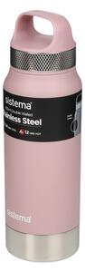 Sistema Nerezová termoska Hydrate Stainless Steel 650 ml, růžová