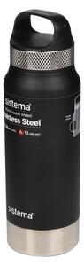 Sistema Nerezová termoska Hydrate Stainless Steel 650 ml, černá