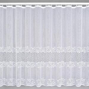 BELLATEX Záclona kusová se stuhou Bílá 150x300 cm (výška x šířka)