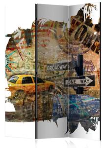 Paraván - New York Collage [Room Dividers]