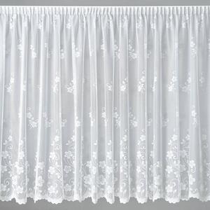 BELLATEX Záclona kusová se stuhou Bílá 250x200 cm (výška x šířka)
