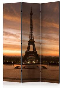 Paraván - Evening Colours of Paris [Room Dividers]