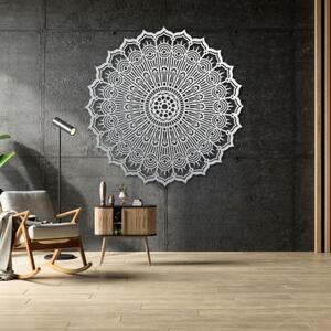 Luxusní dřevěná mandala na zeď, Luxusní dekorace do obývacího pokoje | SENTOP PR0506