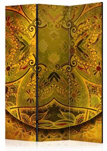 Paraván - Mandala: Golden Power [Room Dividers]