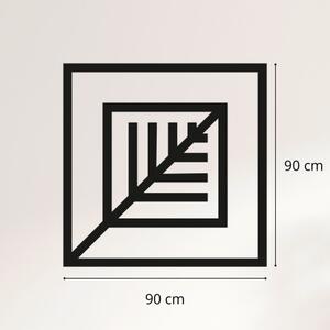 Geometrický obraz list - LEARD 4517 HDF0397-B