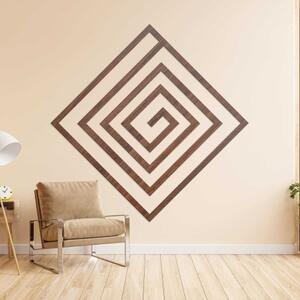 Dřevěná geometrická dekorace - WOORTLE 4518 HDF0397