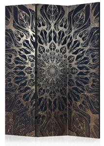 Paraván - Spider Web (Brown) [Room Dividers]