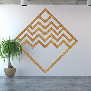 Geometrická dekorace na zeď čtvercová | SENTOP HDF0397-A