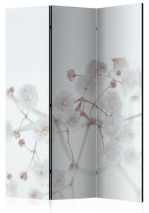 Paraván - White Flowers [Room Dividers]