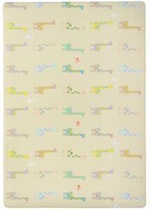 Breno Kusový koberec Dwinguler Zamilovaná žirafa, 125x185 cm, Vícebarevné