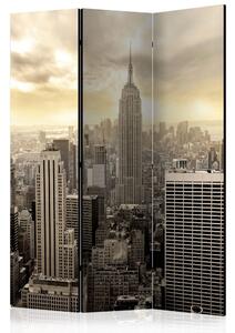 Paraván - Light of New York [Room Dividers]