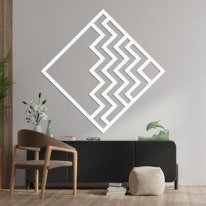 Dřevěná geometrická dekorace čtverec | SENTOP PR0397-A