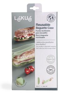 Silikonový obal na bagetu Lékué Reusable baguette case | zelený