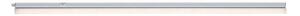 Rabalux 78009 BAREG - Kuchyňské podlinkové svtítidlo s vypínačem v bílé barvě, LED 12W, 1050lm, 3000/4000K, 89cm (LED bílé svítidlo pod kuchyňskou linku s kabelem do zásuvky)