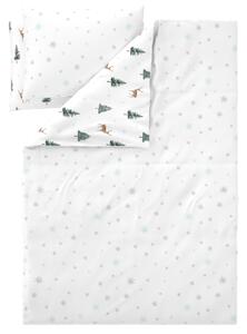 Livarno® Ložní povlečení z jemného flanelu, 200 x 220 cm, 70 x 90 cm (sněhové vločky) (100413037003)