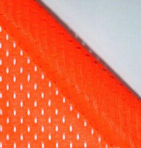 Síť polyesterová pro oblečení Oranžová neo, oko 2x2mm