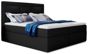 Eltap Čalouněná postel Vivre s úložným prostorem Materiál a barva potahu: Soft 11 - černá, Rozměr: 140x200