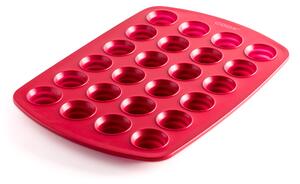 Silikonová forma na 24 muffinů, coox Barva: Červená
