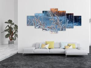 Obraz - Zimní louka (210x100 cm)