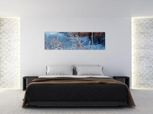 Obraz - Zimní louka (170x50 cm)